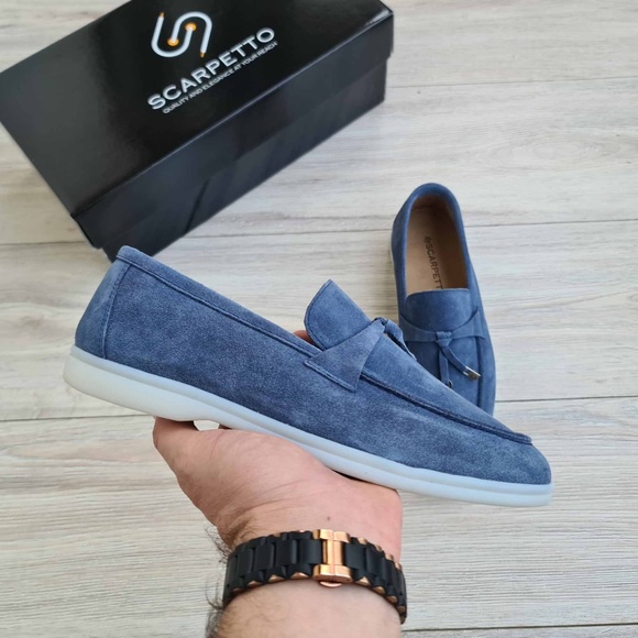 Handmade Slip-On Mens Yacht Loafer